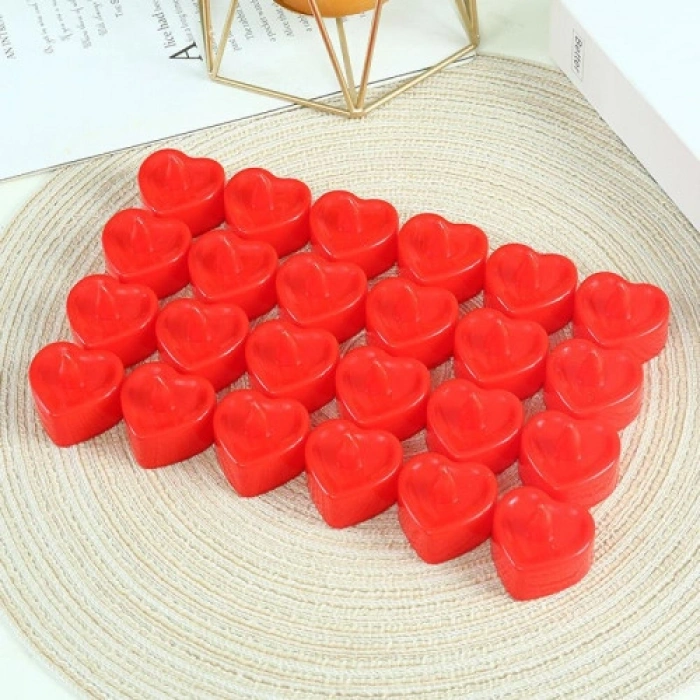 Dodes Pilli Kalp Mum 1.8cm 24lü Paket