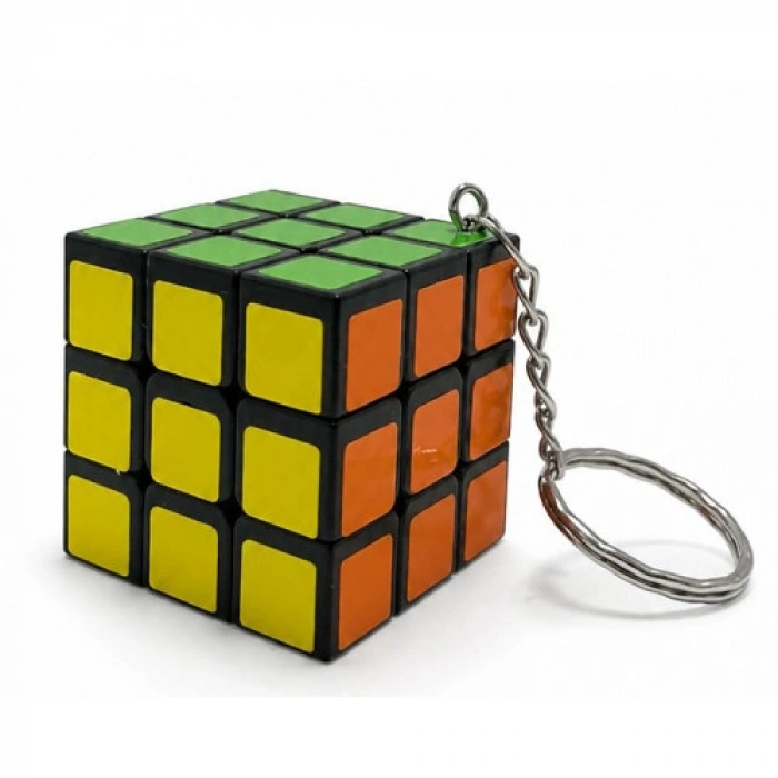 Dodes Zeka Küpü Anahtarlık - Mini Rubik Küpü Taşınabilir Oyuncak