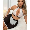 Dodes Dodes Fantazi Seksi Halkalı Dantelli Babydol Gecelik TG279235