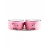 Dodes Dodes Fantezi Deri Seksi Pembe Kedi Maske Kelepçe Kırbaç Seti ( 3lü set) TG275368