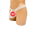Dodes Dodes Fantezi Seksi Beyaz Transparan Erkek İç Çamaşırı TG274584