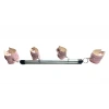 Dodes Dodes Fantezi Seksi Deri Borulu Pembe El Ayak Kelepçesi TG275380