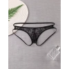 Dodes Dodes Seksi Dantelli Arkası Açık Seksi Siyah Erkek Külot TG274626