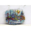 Dodes İstanbul Temalı Silikon Buzdolapı Süsü Magnet