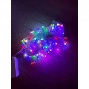 Dodes 10m 100 Led Damla Uçlu RGB Işık Şeffaf Kablo