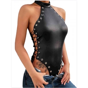 Dodes Dodes Fantezi Yanları Kuş Gözlü Yandan Bağlamalı  Seksi Babydol TG275426