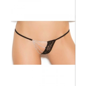Dodes Dodes Fantezi Zincirli Dantelli String-Tanga TG271294