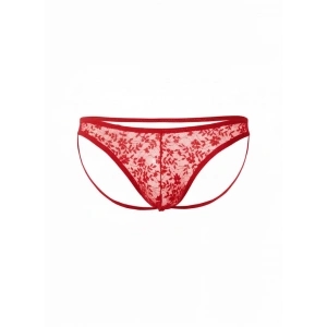Dodes Dodes Seksi Dantelli Arkası Açık Seksi Kırmızı Erkek Külot TG274627