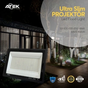 Dodes Ultra Slim Projektör Dış Mekan LED Işık