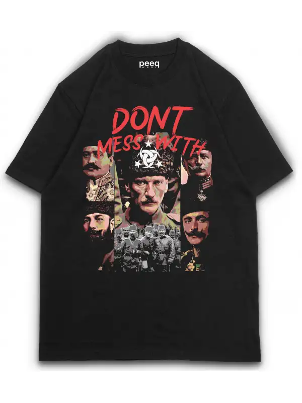 Ataturk Baskılı Oversize Tişört