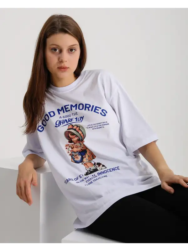 BABY Good memories oversize Tişört