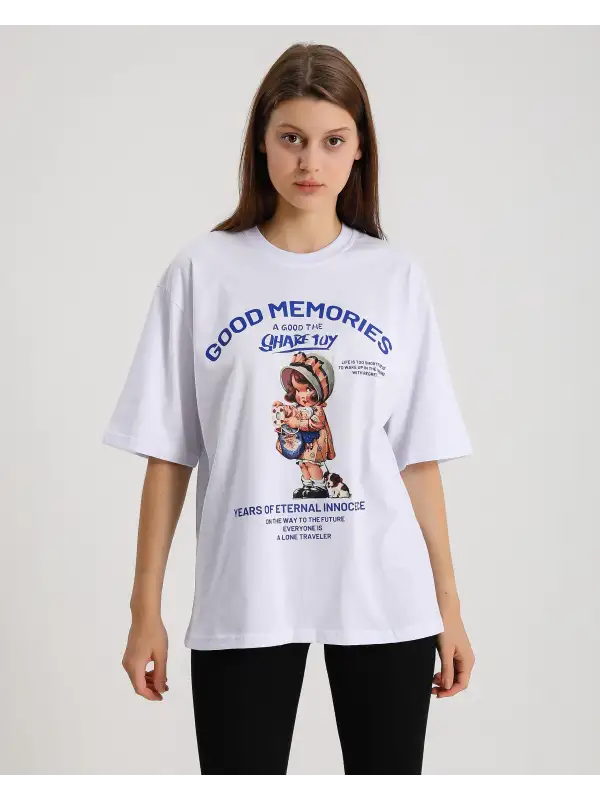 BABY Good memories oversize Tişört