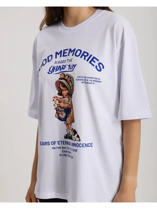 BABY Good memories oversize Tişört