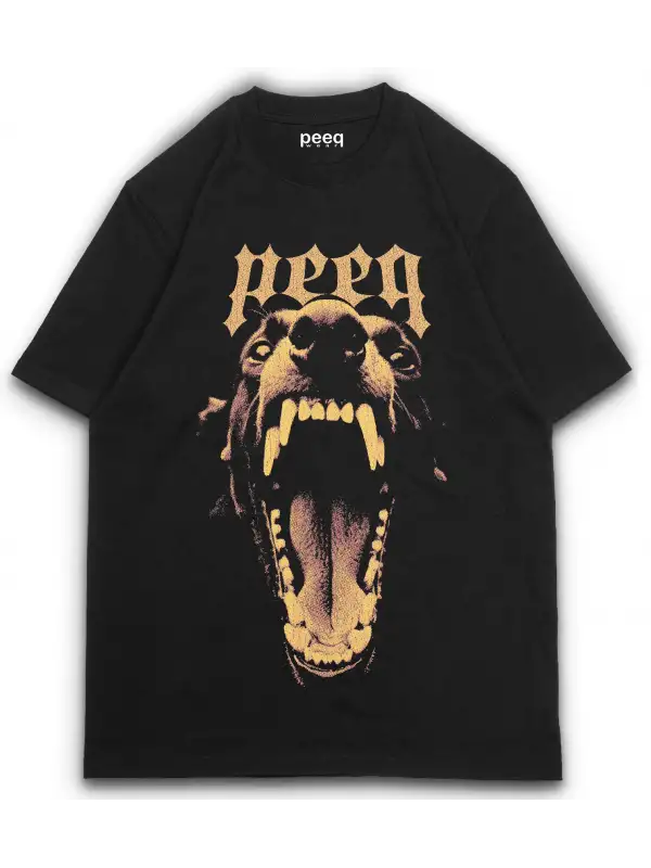 Doberman Baskılı Tişört