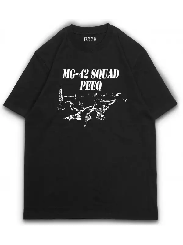 MG-42 Baskılı Oversize unisex tişört