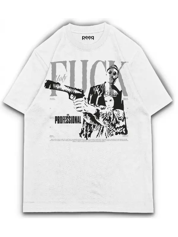 Fuck baskılı tişört