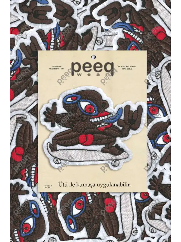 King Nakış İşlemeli Arma