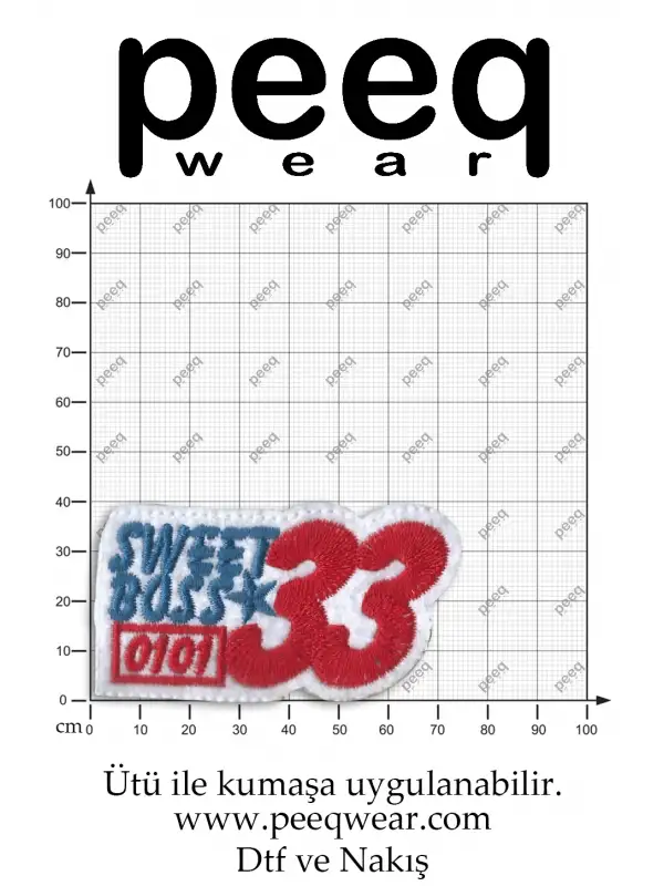 33 Nakış İşlemeli Arma