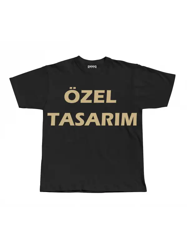 Kişiye Özel Baskılı Oversize Tişört