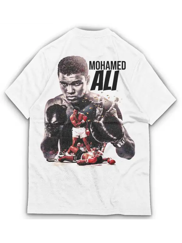 Muahmmed Ali Baskılı Tişört