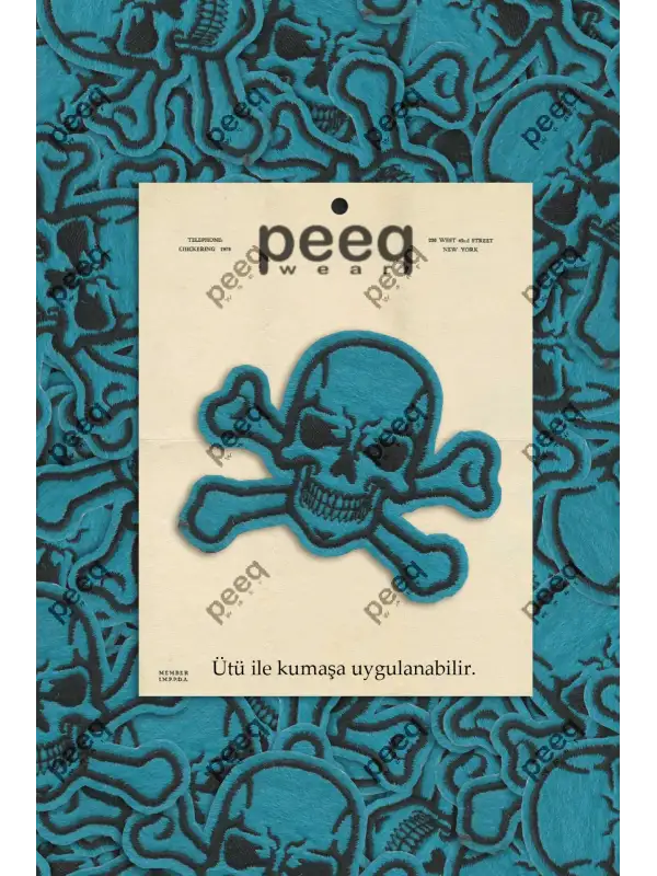 Tehlike Nakış İşlemeli Arma