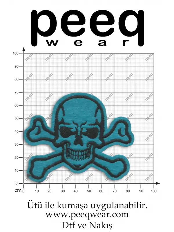 Tehlike Nakış İşlemeli Arma