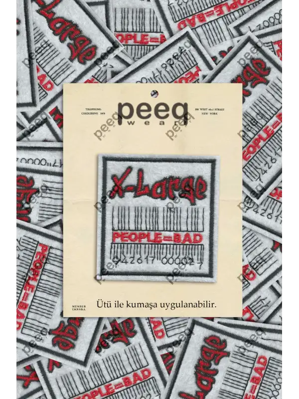 Tehlike Nakış İşlemeli Arma