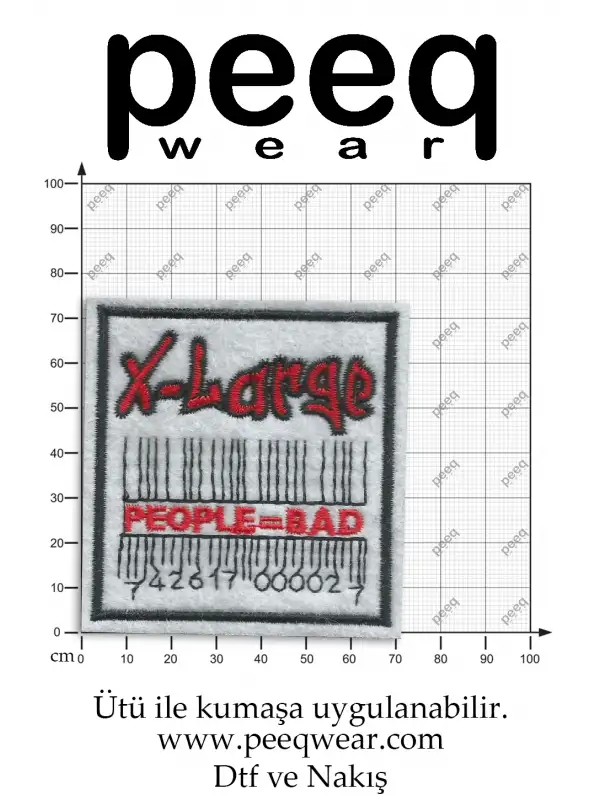 Tehlike Nakış İşlemeli Arma