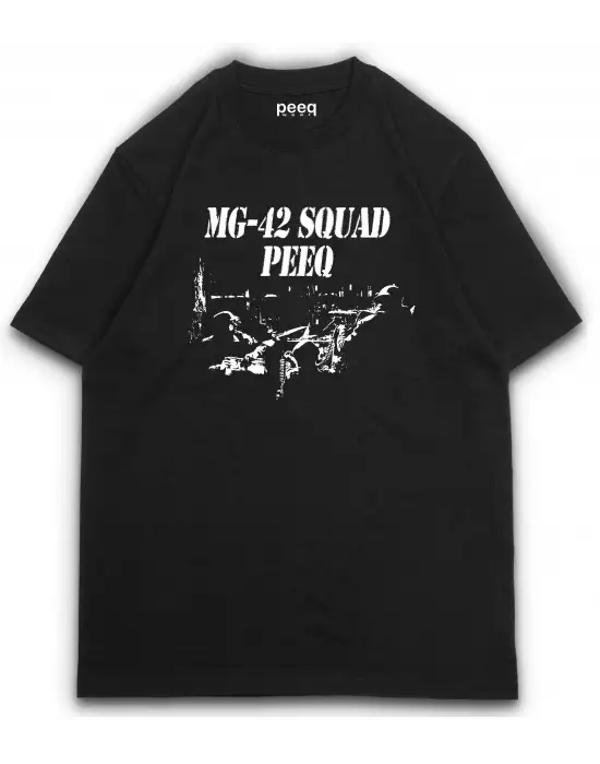 MG-42 Baskılı Oversize unisex tişört