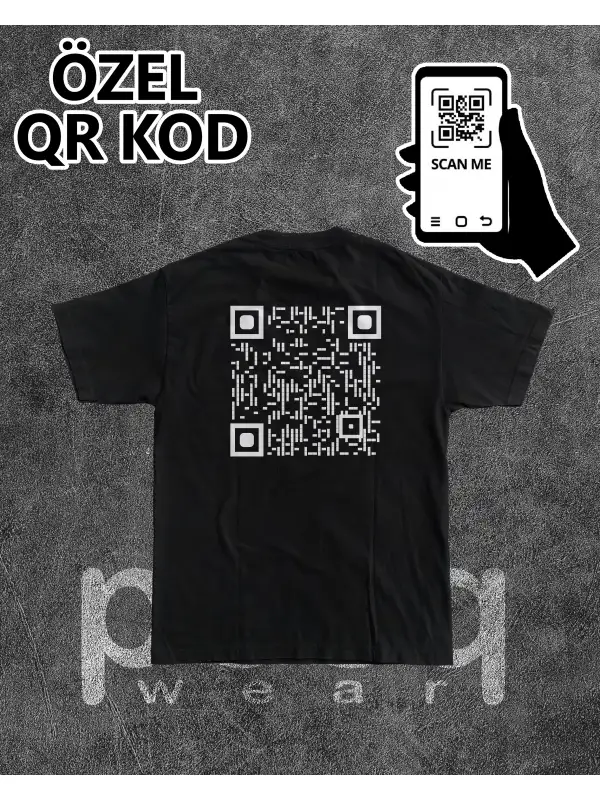 Kişiye Özel Baskılı Oversize Tişört