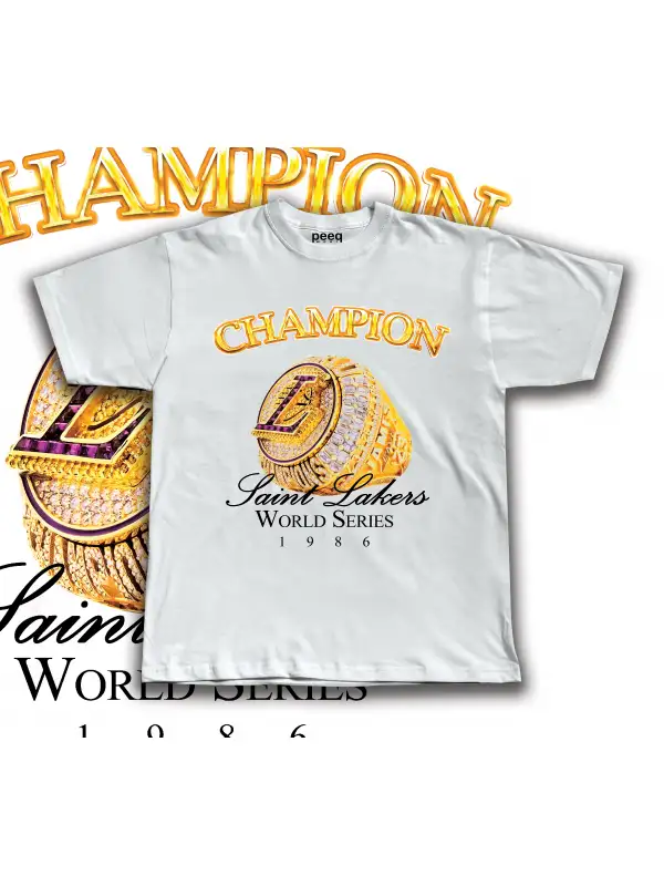 Champion Baskılı Tişört