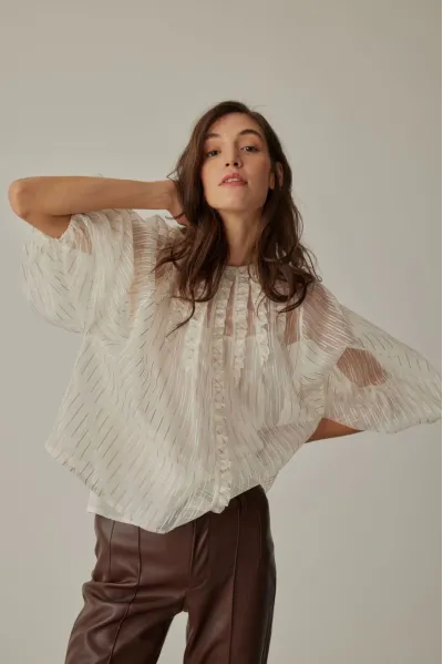 JAKARLI BEJ KADIN BLUZ