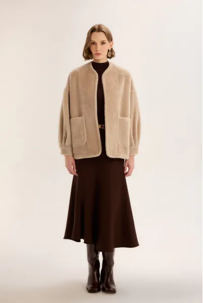 YAKA İĞNELİ KISA KABAN TAŞ