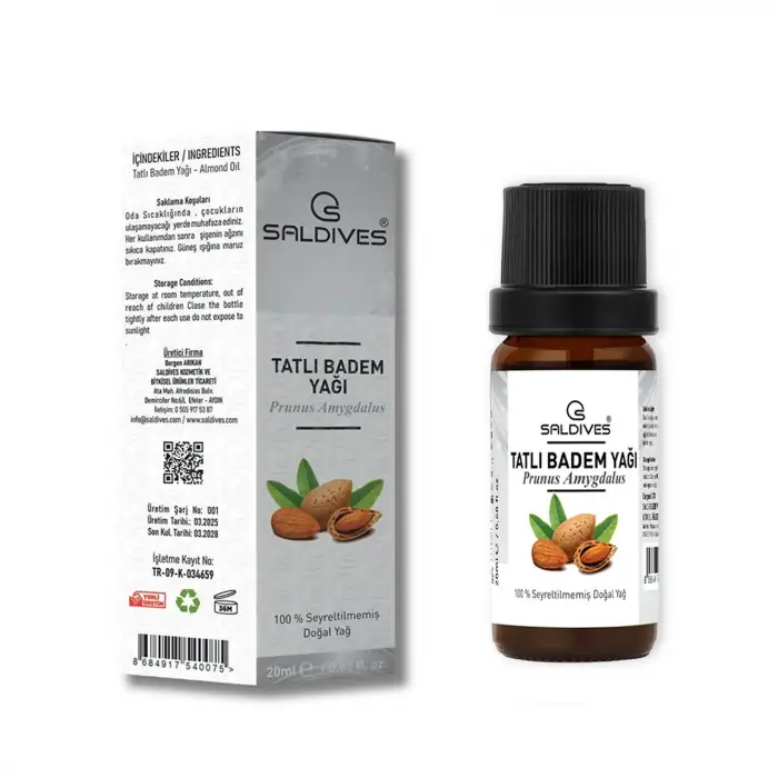 Tatlı Badem Yağı 20 ml