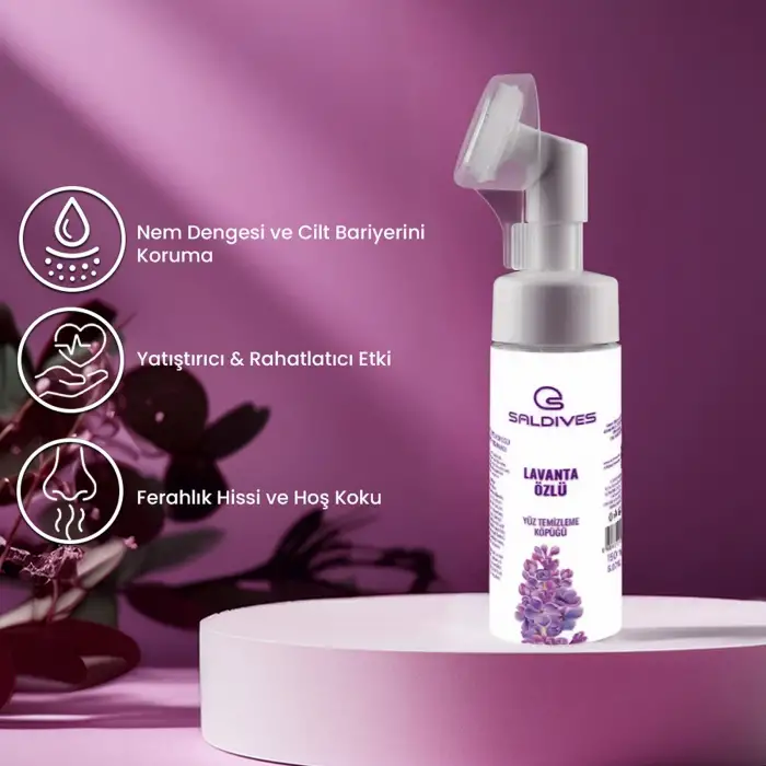 Lavanta Cilt Temizleme Köpüğü 150 ml
