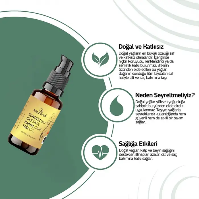 Gündüz Bakım Yağı 50 ml