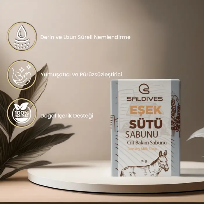 Eşek Sütü Güzellik Sabunu 90 gr