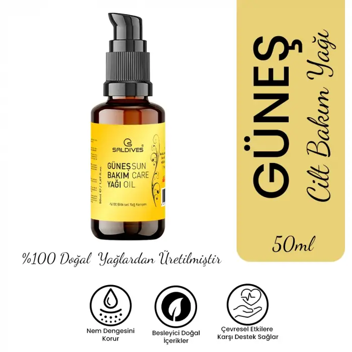 Güneş Bakım Yağı 50 ml