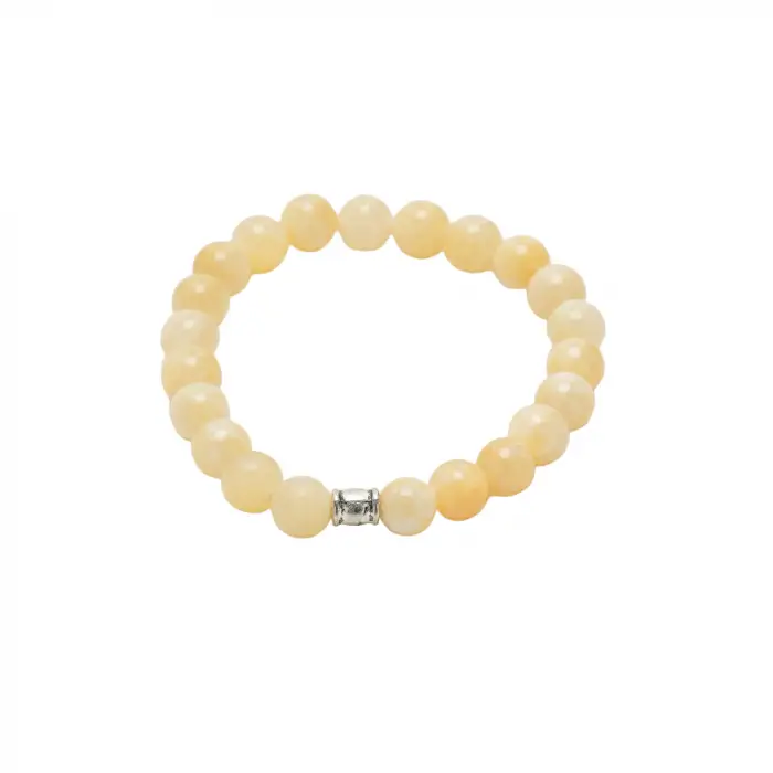 Kalsit Doğaltaş Kolye ve Bileklik