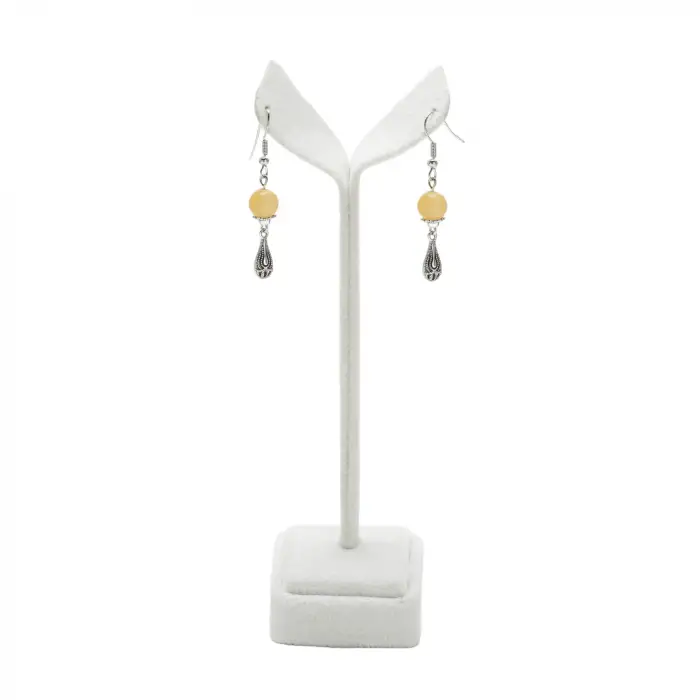 Kalsit Doğaltaş Kolye ve Küpe