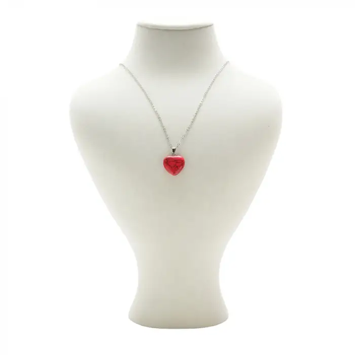 Mercan Doğaltaş Kolye