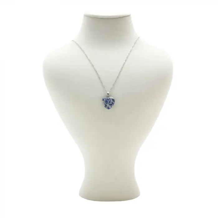 Sodalit Doğaltaş Kolye ve Küpe