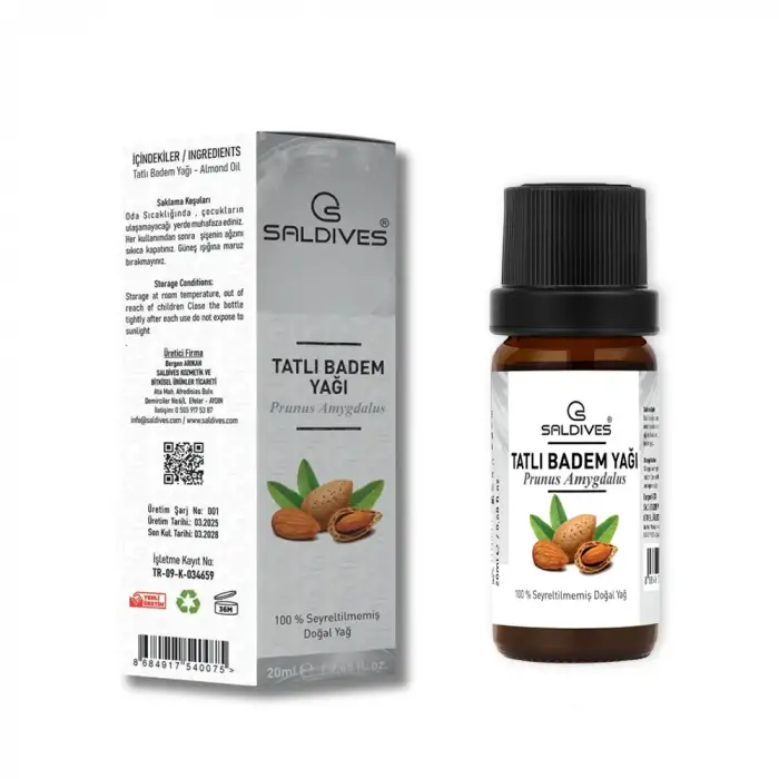 Tatlı Badem Yağı 20 ml