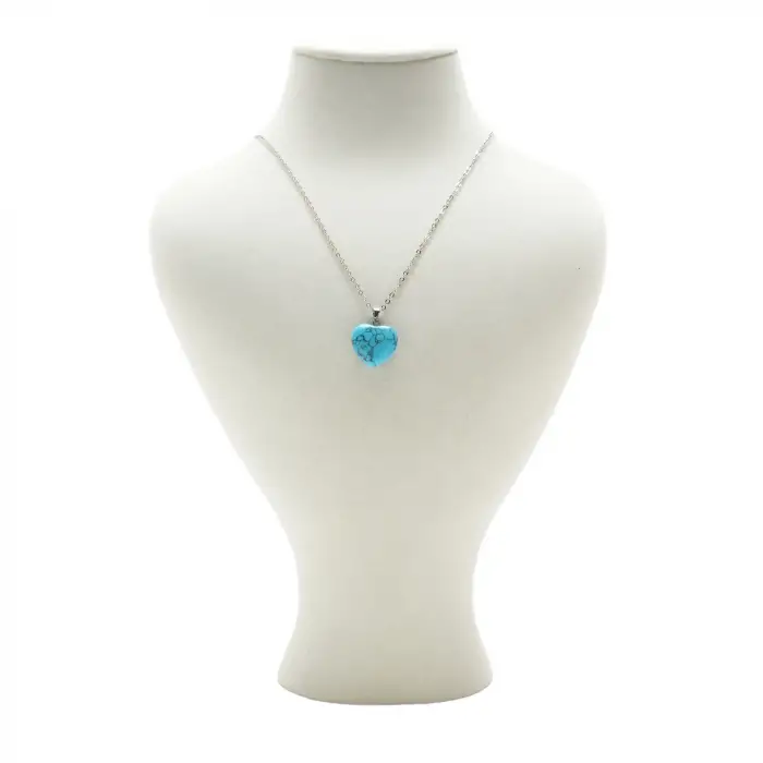 Turkuaz Doğaltaş Kolye