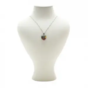 Kan Taşı Doğaltaş Kolye