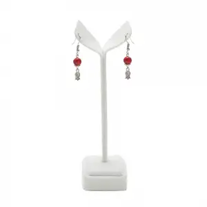 Mercan Doğaltaş Kolye ve Küpe