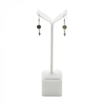 Kan Taşı Doğaltaş Kolye ve Küpe