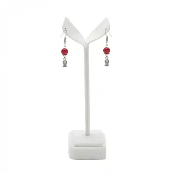 Mercan Doğaltaş Kolye ve Küpe