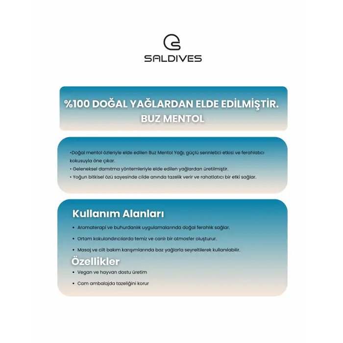 Buz Mentol 20 ml