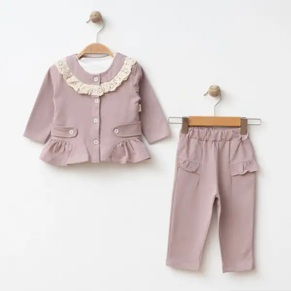 KIZ BEBEK 3’lü HIRKALI TAKIM